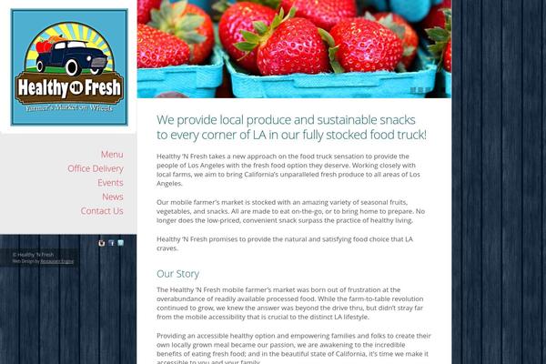 Core theme site design template sample
