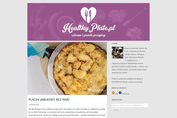 healthyplate.pl site used Healthyplate