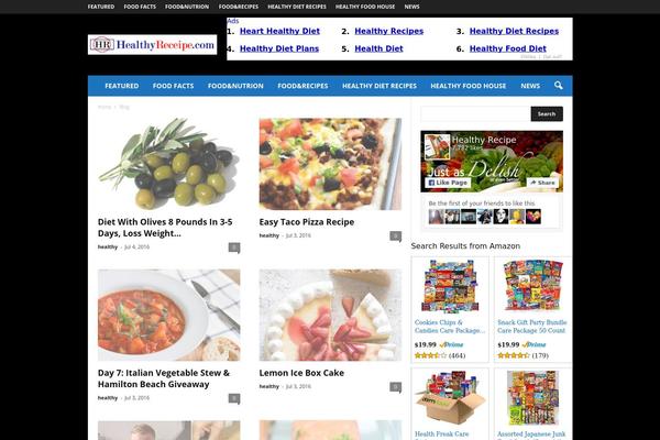 healthyreceipe.com site used Latestnewsmag