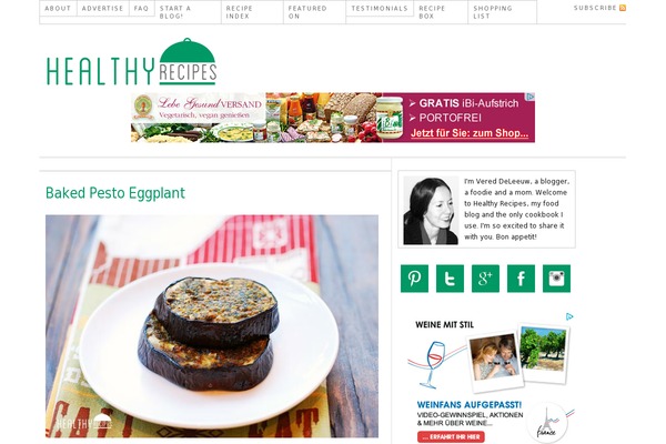 Site using Simple Social Icons plugin