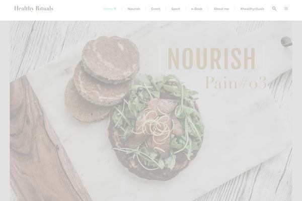 Kudos theme site design template sample