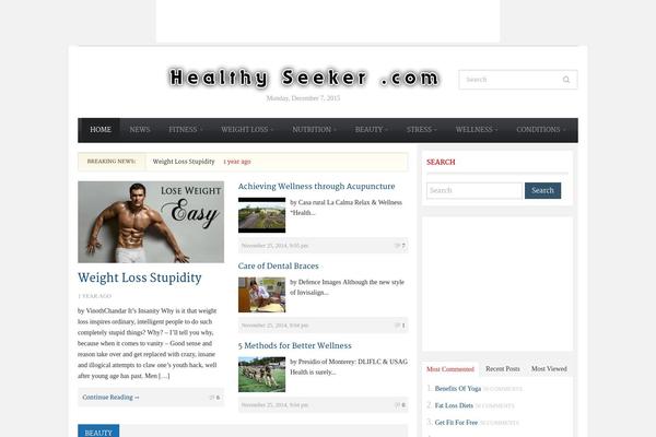 Tribune theme site design template sample