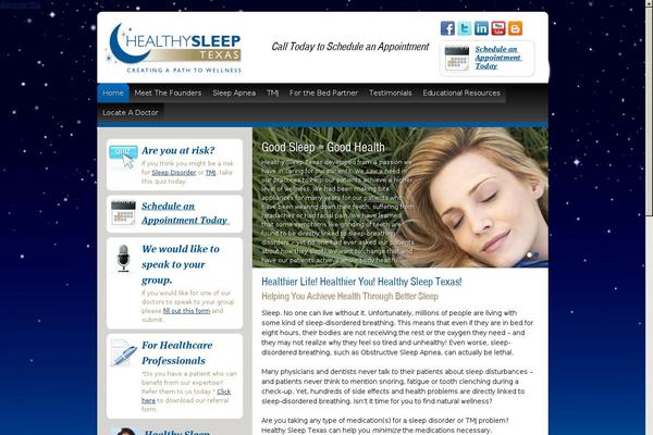 healthysleeptexas.com site used Hst