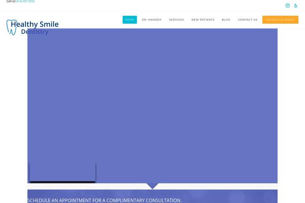 Dentalia theme site design template sample