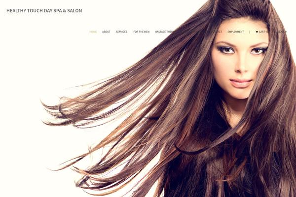 Feather theme site design template sample