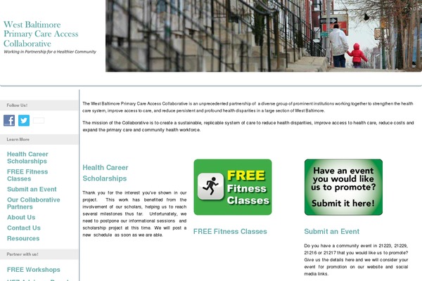 Custom Community theme site design template sample