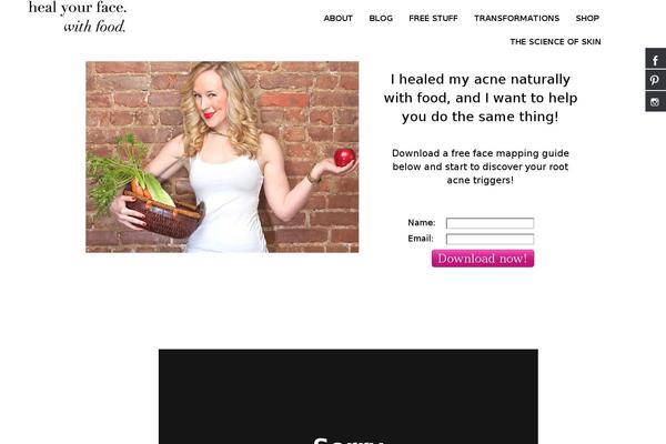 Headway theme site design template sample
