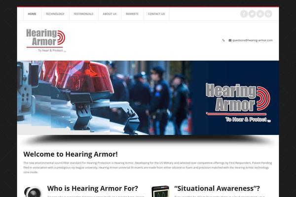 Escape theme site design template sample