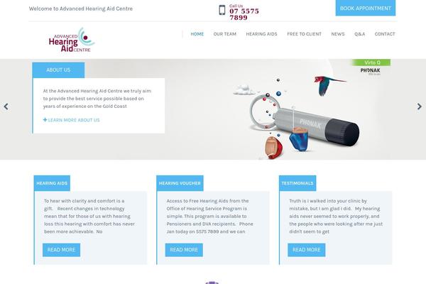 hearingaidcentre.com.au site used Dentist