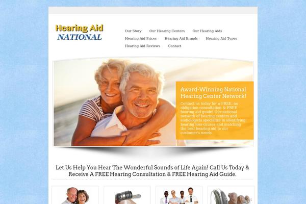 Andrina theme theme site design template sample