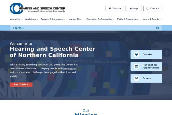 hearingspeech.org site used Hearingspeech