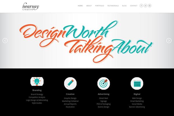 Mineral theme site design template sample