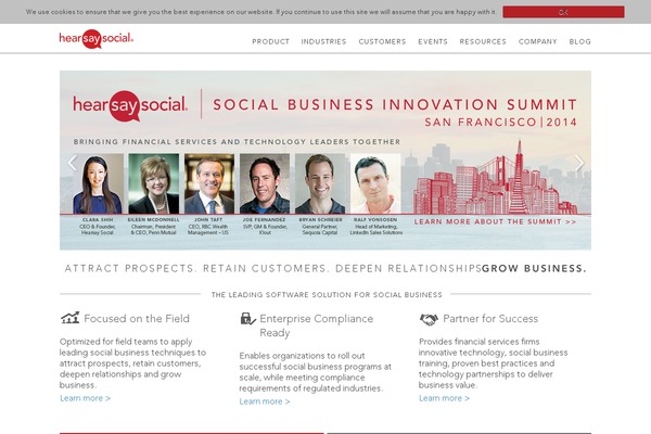 hearsay theme websites examples