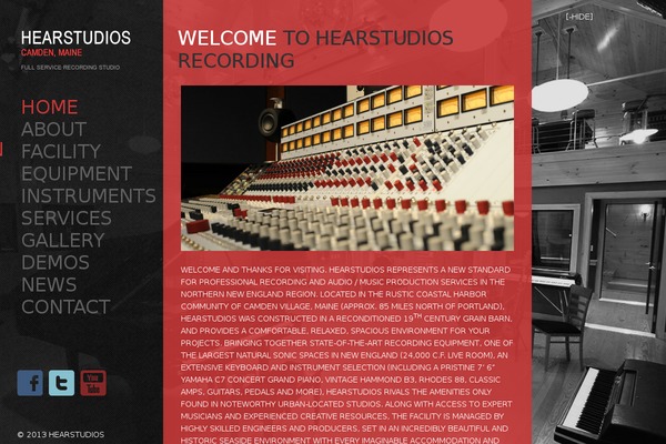 hearstudios.com site used Vax