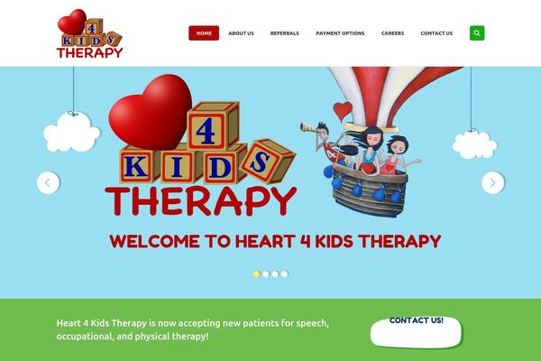 Kidscare theme site design template sample