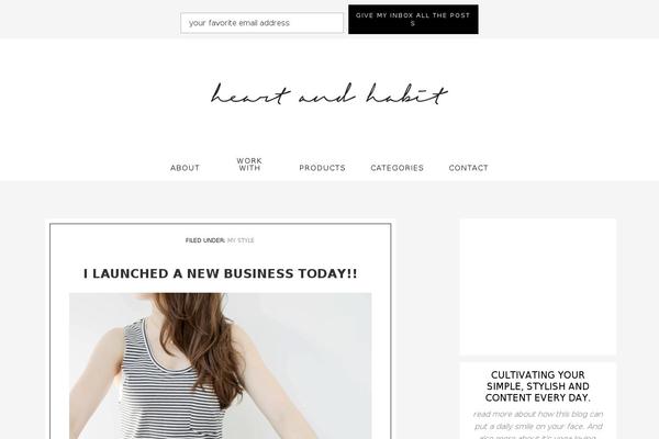 Café Pro theme site design template sample