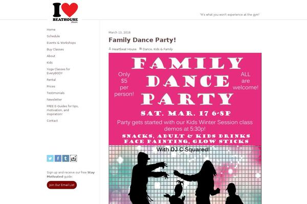 heartbeathouse theme websites examples