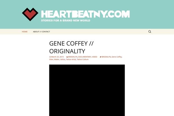 Twenty Thirteen theme site design template sample