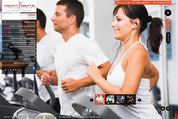 Kaleido theme site design template sample