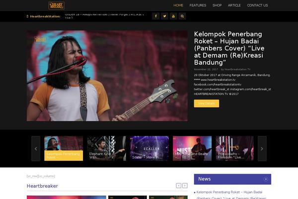 Site using Truemag-rating plugin