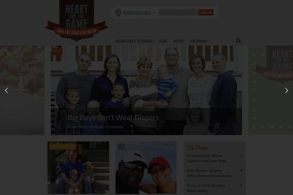 heartforthegame.com site used Heart