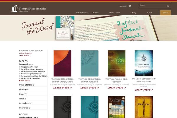 hearthevoice.com site used Nelsontheme