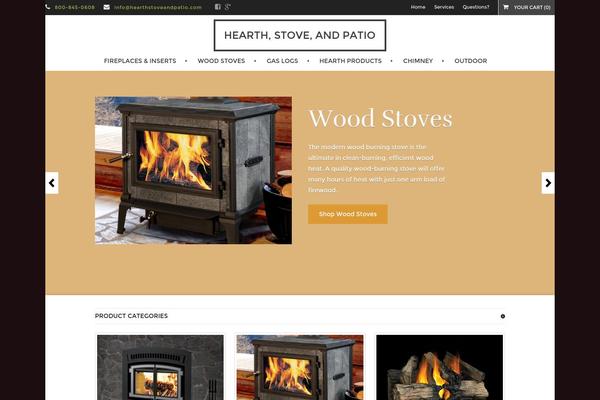 Store theme site design template sample