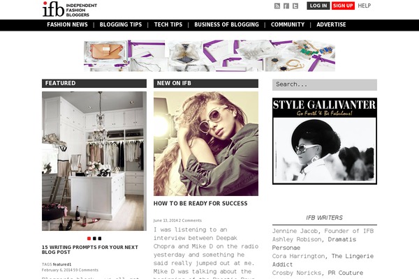 Site using Wp-rss-templates plugin