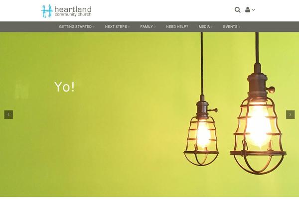 Heartland theme site design template sample