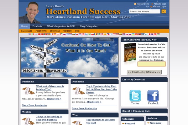 Corporate 2.0 theme site design template sample