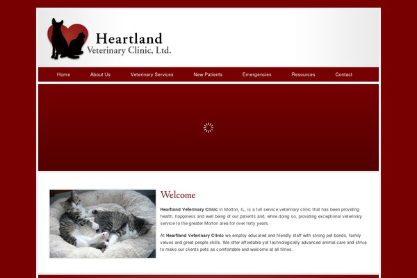 Heartland theme site design template sample