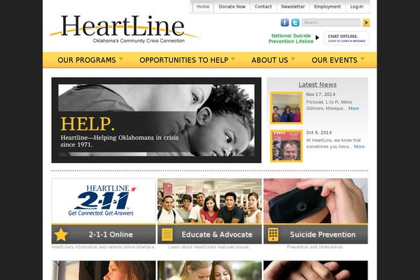 Heart theme site design template sample