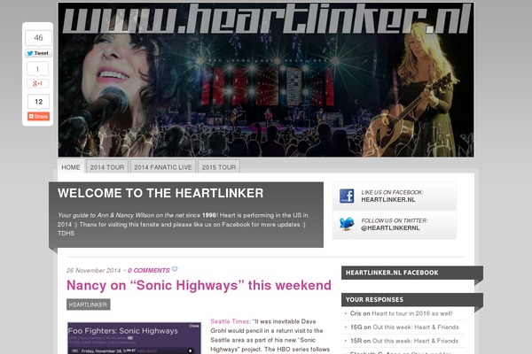 heartlinker.nl site used Mainstream