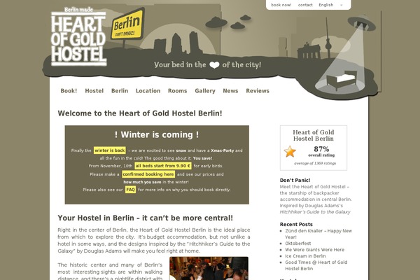 heartofgold-hostel.de site used Hog