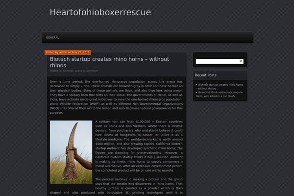 Parament theme site design template sample