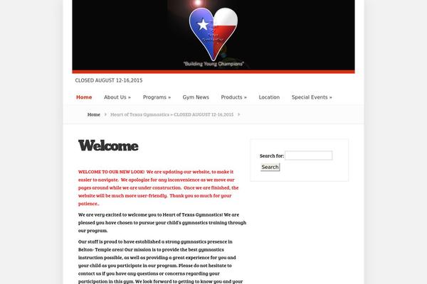 Foxy theme site design template sample