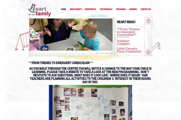 Kids theme site design template sample