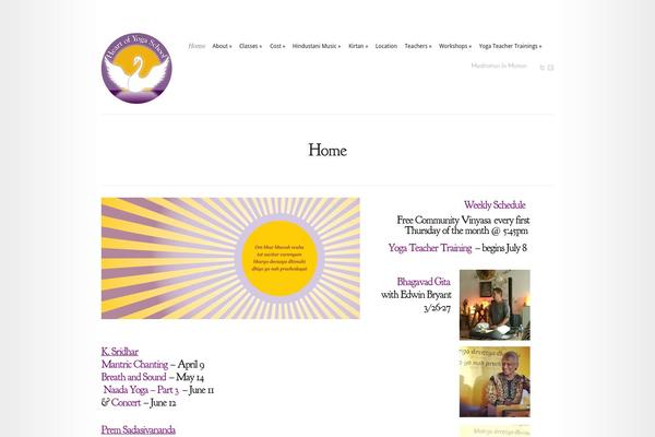 Modest theme site design template sample