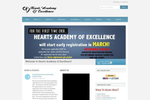Grand College V1.09 theme site design template sample