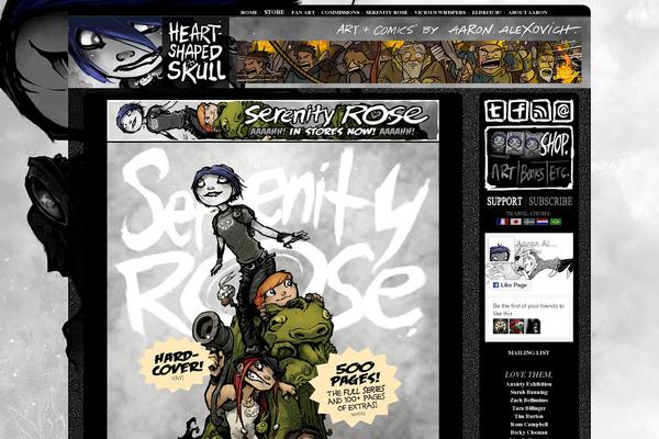 ComicPress theme site design template sample