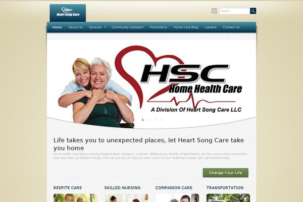 Wellness theme site design template sample