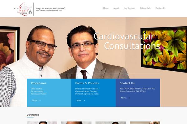 MediCenter theme site design template sample