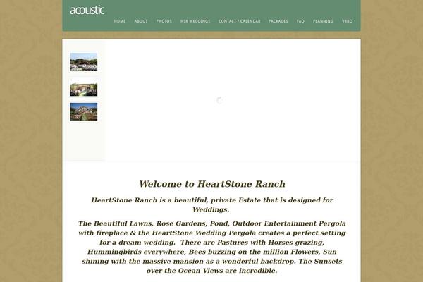 Acoustic_v101 theme site design template sample
