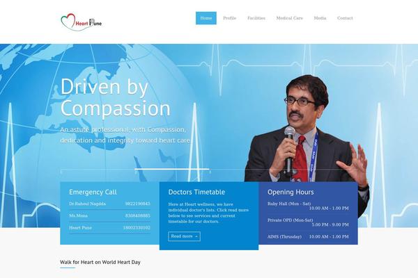 MediCenter theme site design template sample