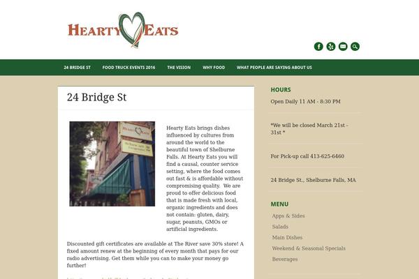 Restaurateur theme site design template sample
