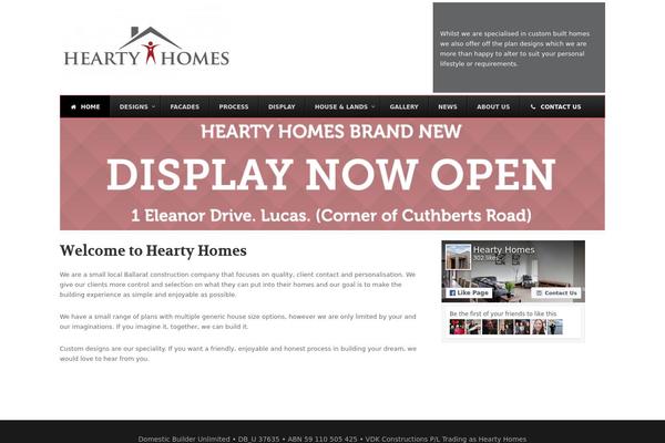 Ally theme site design template sample