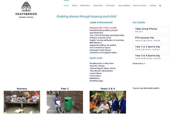 Site using Widgetize Pages Light plugin