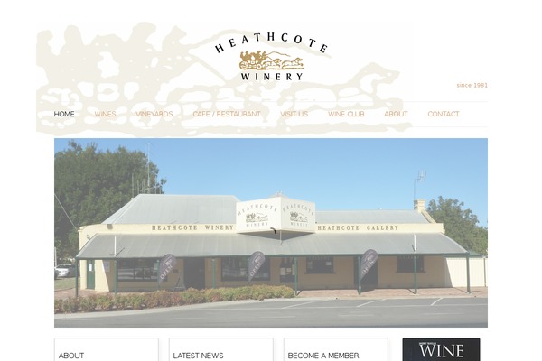 heathcotewinery.com.au site used Heathcote2017