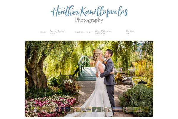 ProPhoto 6 theme site design template sample
