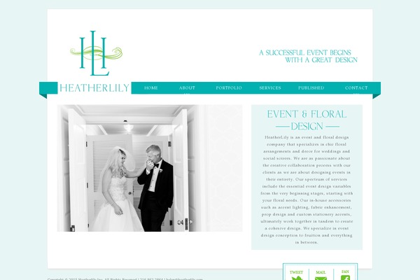 Manhattan theme site design template sample